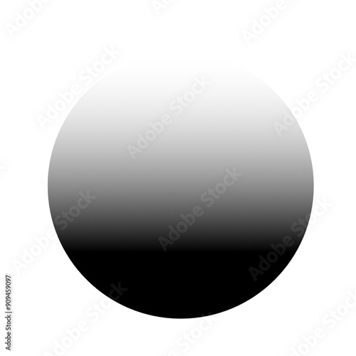 Shadow Black fade up on transparent background
