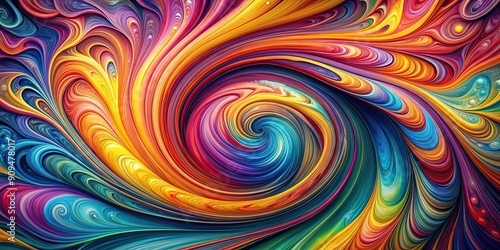 Abstract background with swirling colorful patterns and textures, abstract, background, swirl, colorful, patterns, textures