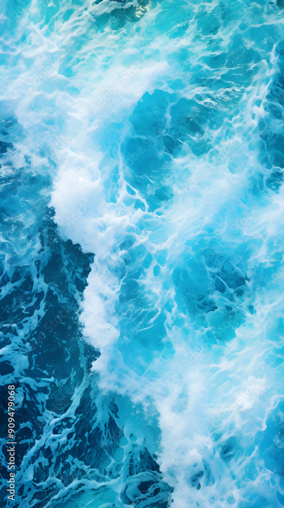 Digital beach waves sea water abstract graphics poster background Digital beach waves sea water abstract graphics poster background