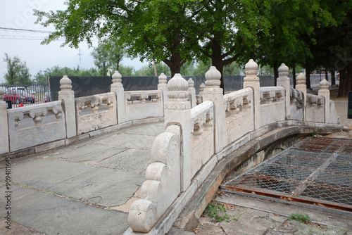 White Stone Bridge in Dingling of Ming Tombs photo