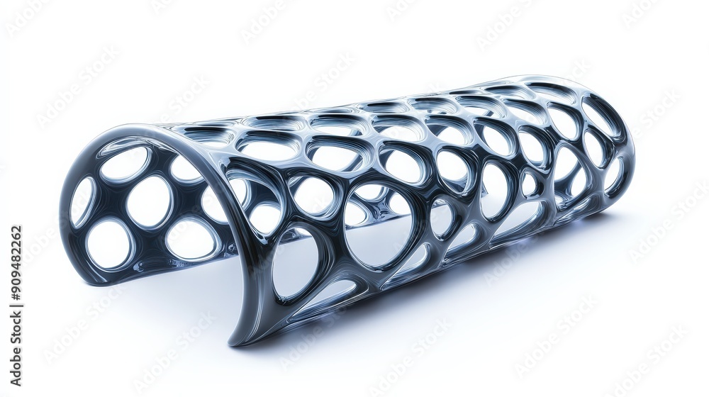 A sleek, modern structure featuring a unique hollow design, perfect for showcasing innovation in architecture and design. A sleek, modern structure featuring a unique hollow design, perfect for showcasing innovation in architecture and design.