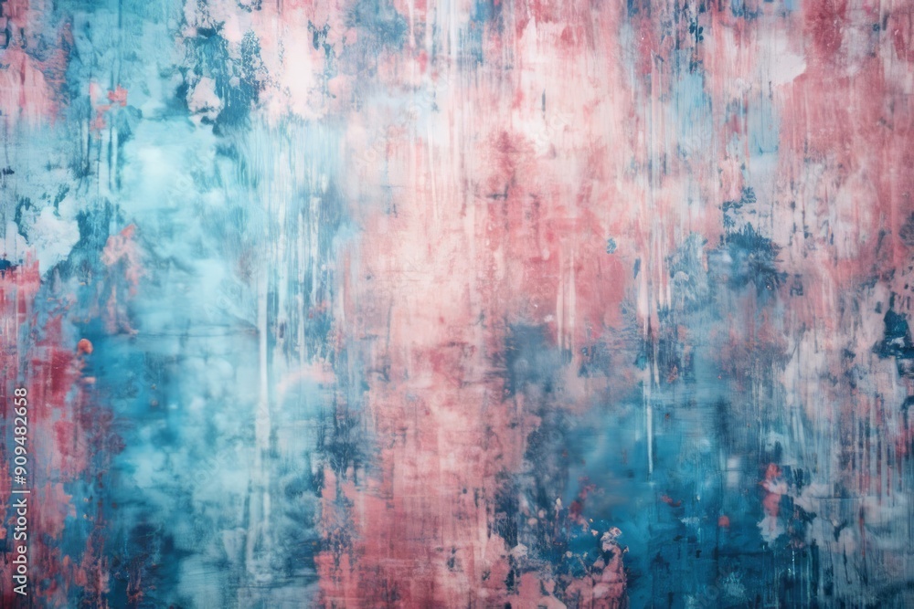 Faded pink and blue hues blend with rough, gritty textures, exhibiting a worn, distressed appearance, ideal for adding edgy, urban atmosphere to designs. Faded pink and blue hues blend with rough, gritty textures, exhibiting a worn, distressed appearance, ideal for adding edgy, urban atmosphere to designs.