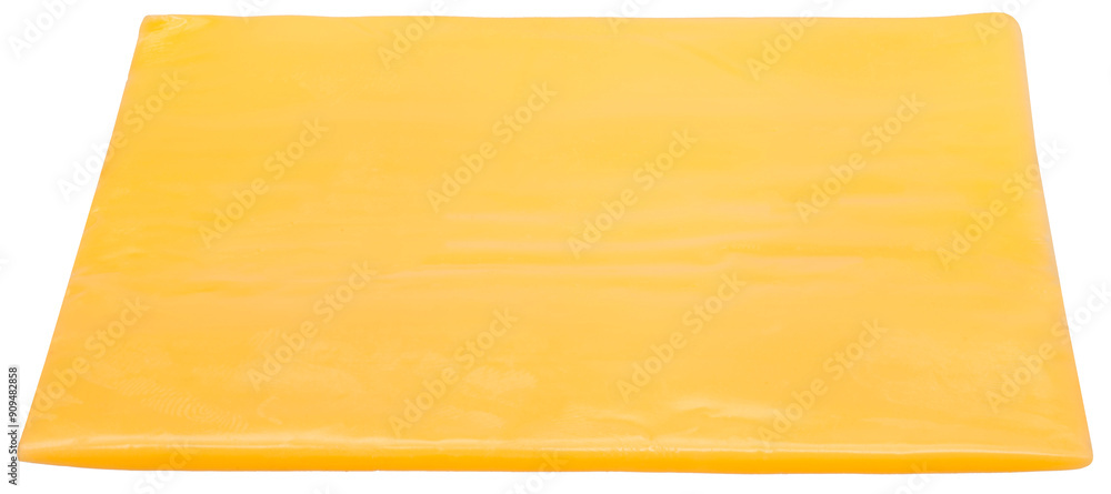 Φωτογραφία Slices of fresh cheese isolated on white background, Fresh Sliced Cheese on white PNG file