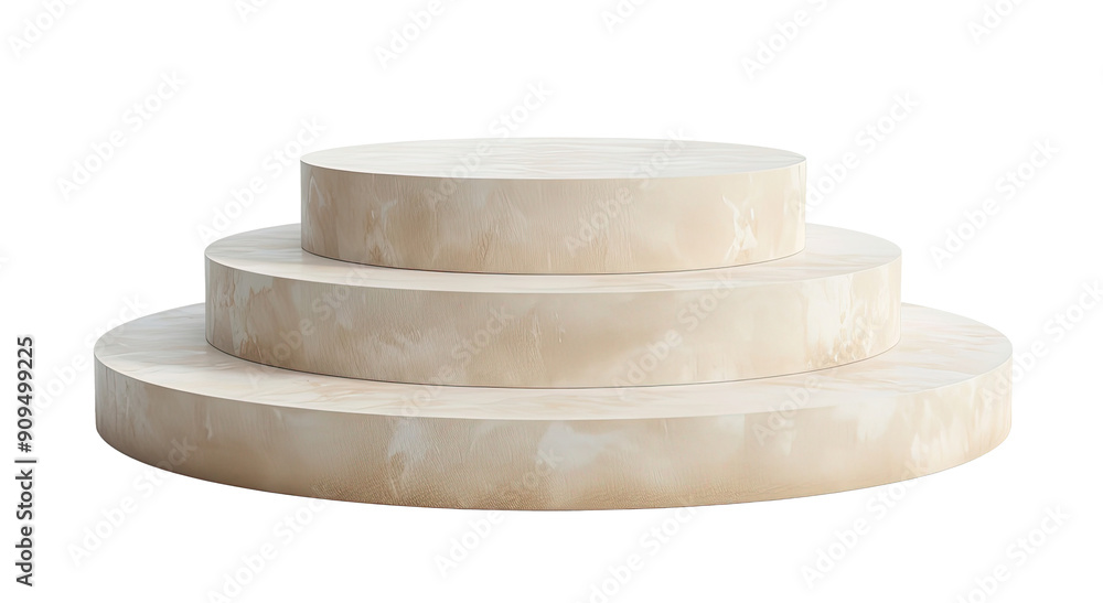 Stone pedestal isolated on transparent background Stone pedestal isolated on transparent background