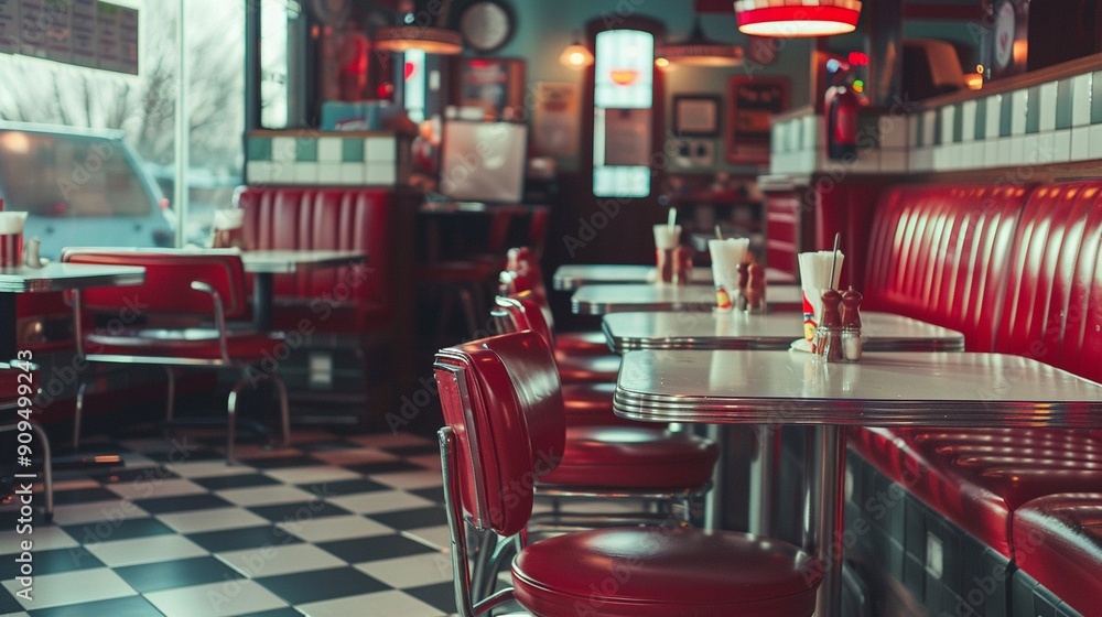 Classic American diner, retro vibes, hearty meals Classic American diner, retro vibes, hearty meals