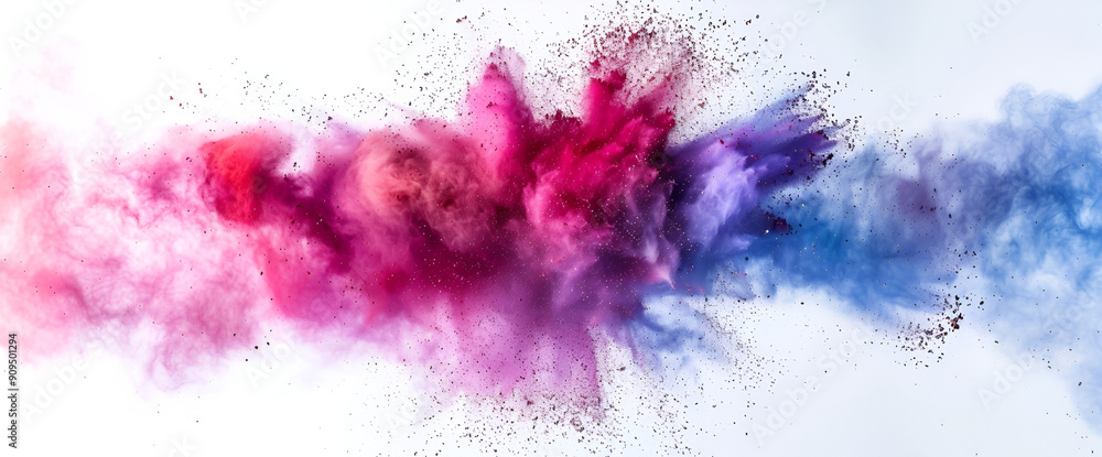 abstract powder splatted background ,Colorful powder explosion on white background ,Explosion of colored bright powder on white background abstract powder splatted background ,Colorful powder explosion on white background ,Explosion of colored bright powder on white background