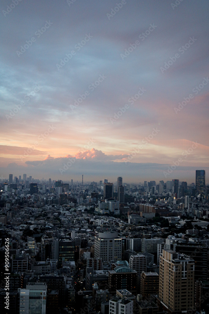 東京の夕暮れ 東京の夕暮れ