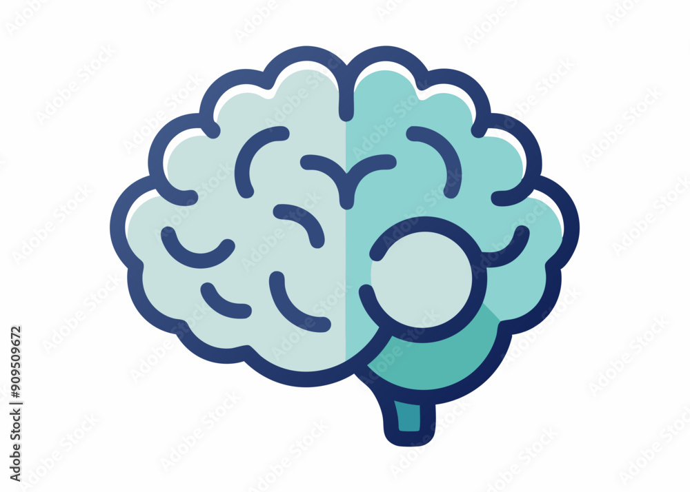 Stylized Brain Icons: Head Illustrations & Vector Art Collection Stylized Brain Icons: Head Illustrations & Vector Art Collection