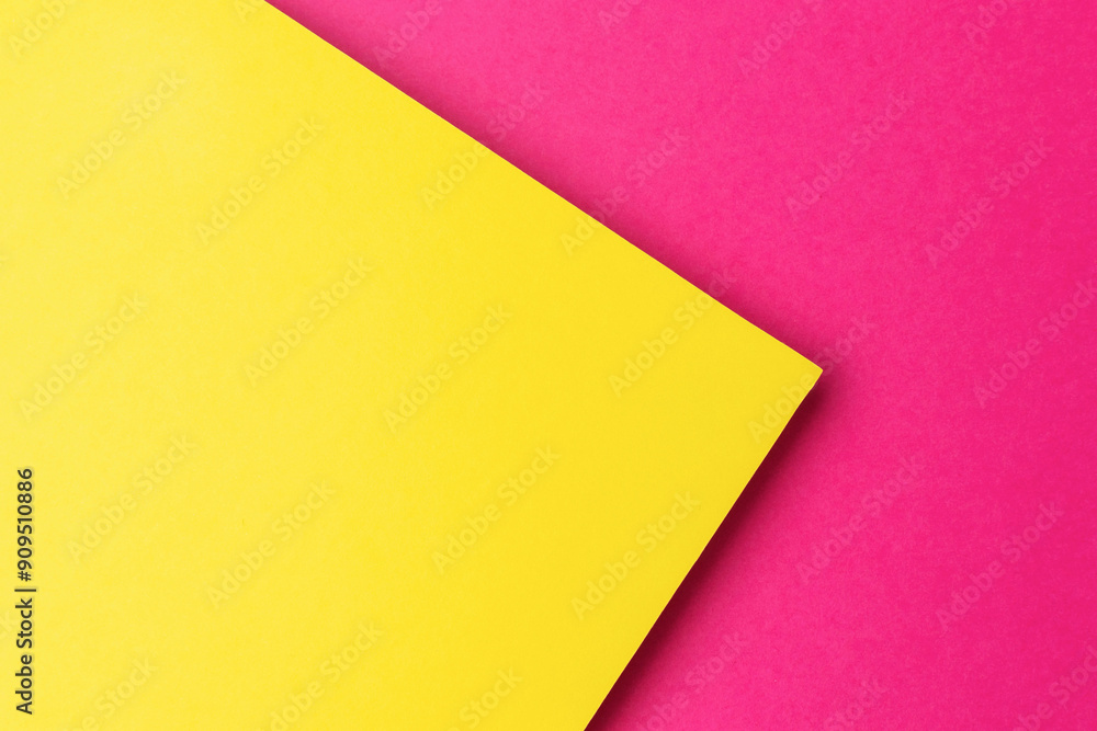Bright Yellow and Pink Abstract Geometric Background with Vivid Contrasting Colors Bright Yellow and Pink Abstract Geometric Background with Vivid Contrasting Colors