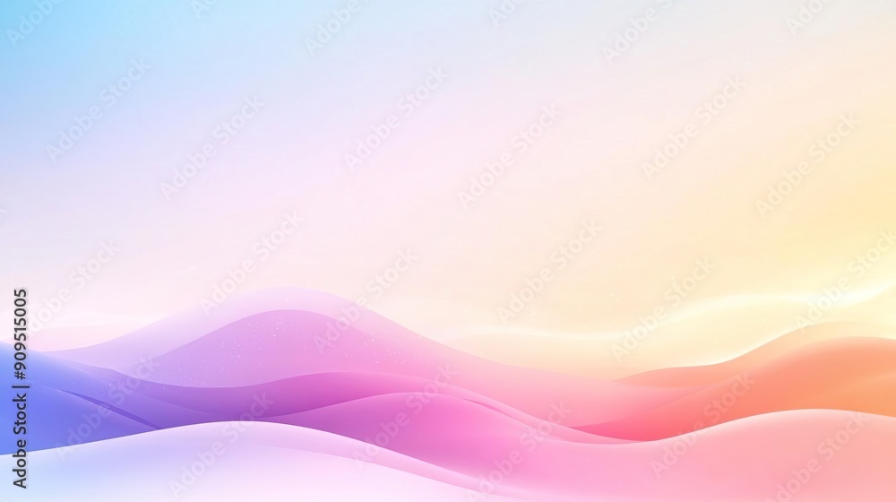 Produce a grainy gradient background for a mindfulness app interface, with calming color flows Produce a grainy gradient background for a mindfulness app interface, with calming color flows