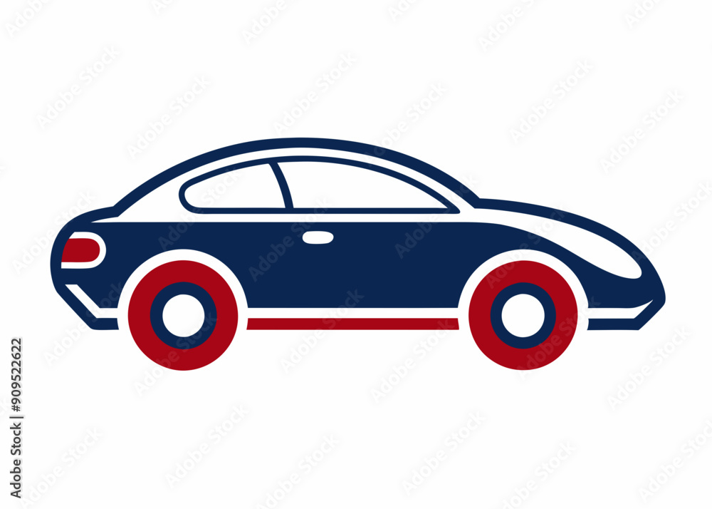 Vector Car Illustrations: Simple Top View & Graphic Art Vector Car Illustrations: Simple Top View & Graphic Art