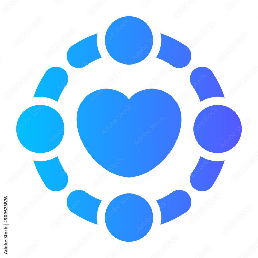 community engagement gradient icon community engagement gradient icon