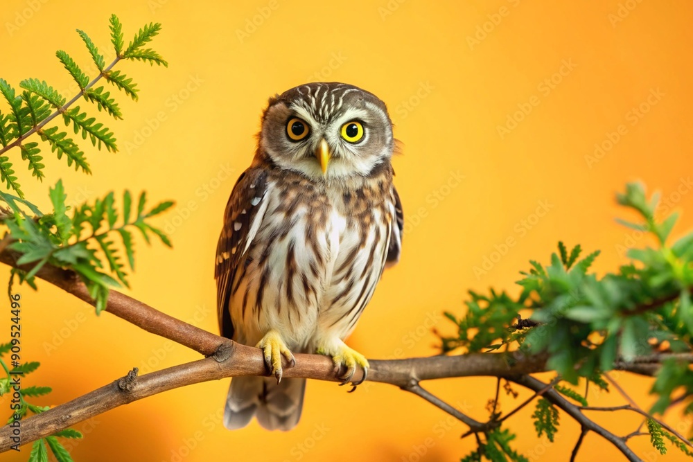 Fototapeta premium great horned owl wild nature