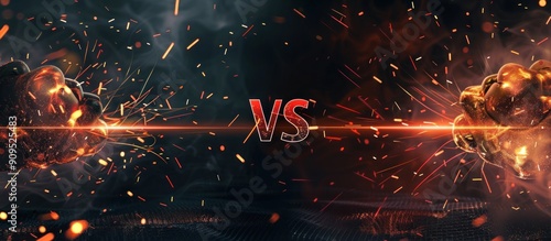 Clash of the Titans: A Dramatic Visual of an Epic Battle