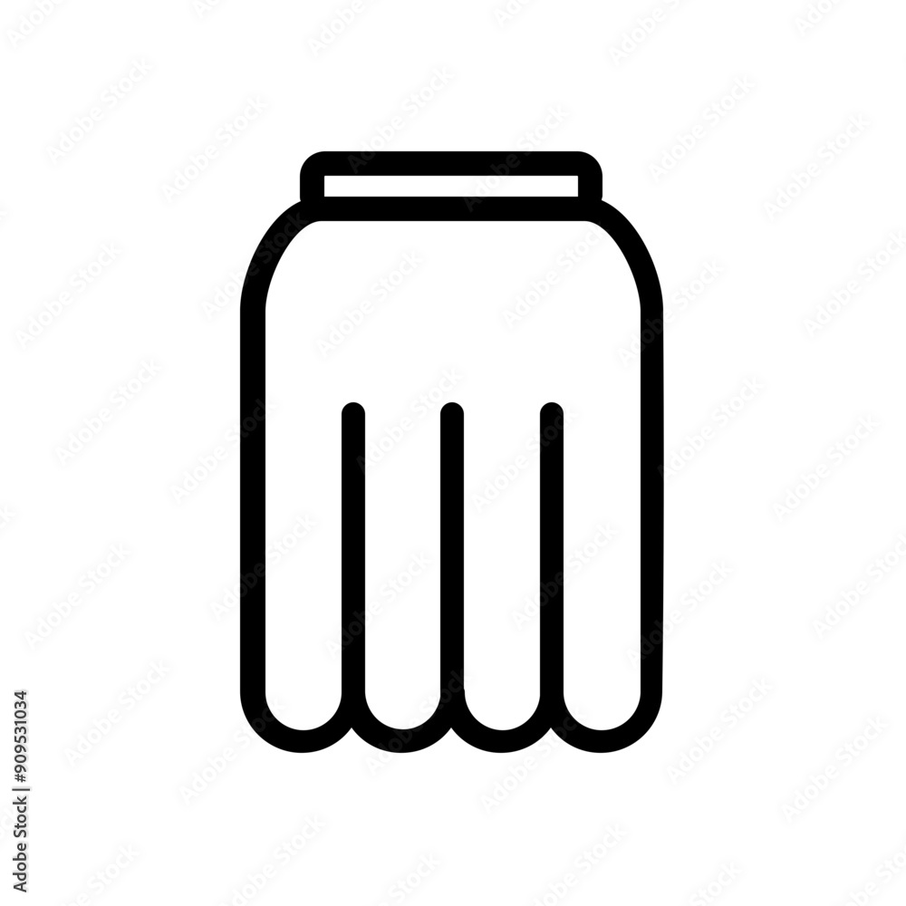 female skirt icon design female skirt icon design