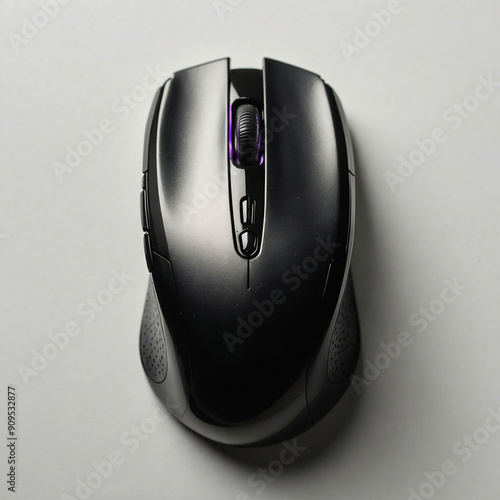 black dark gray computer mouse electronic wireless 