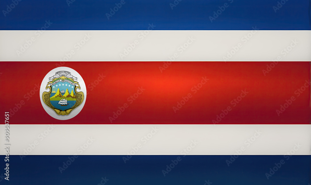 costa rican flag for national Day or Independence Day of costa rica costa rican flag for national Day or Independence Day of costa rica
