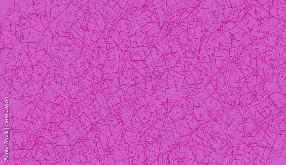 Fototapeta premium Pink colors. Banner, label, flyer, poster, cover design. Rough pastel drawing with textured effect of natural paper. Child doodles background. Vegan wallpaper.