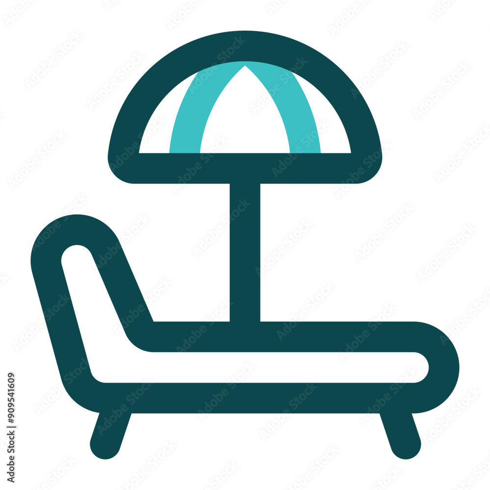 beach umbrella icon for illustartion beach umbrella icon for illustartion