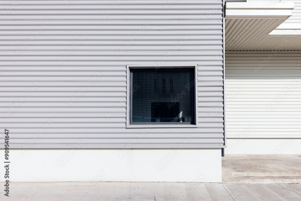 Large factory building glass window architecture Large factory building glass window architecture