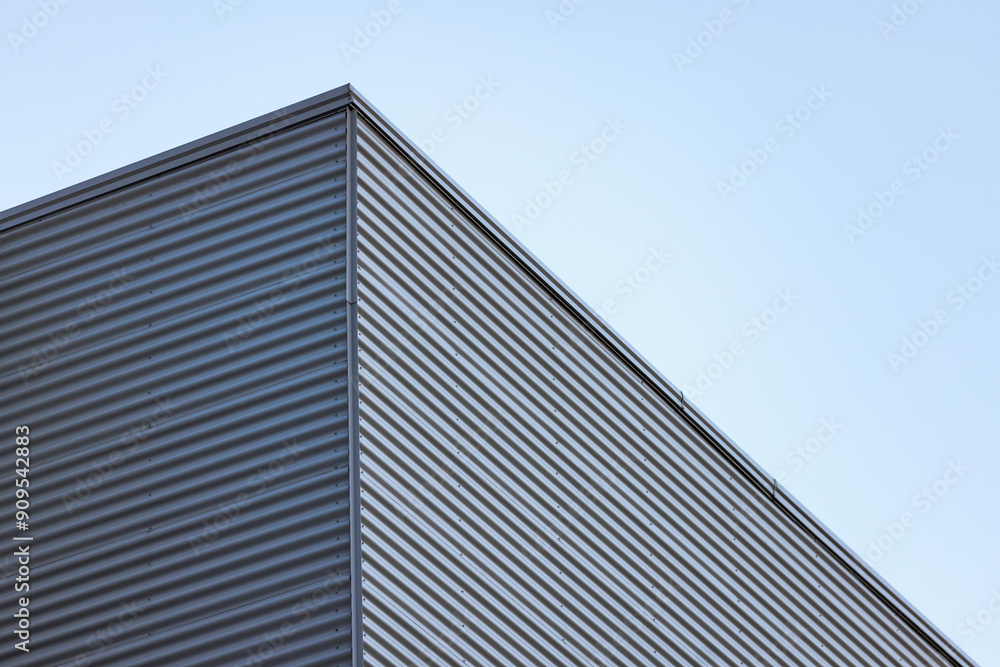 Partial details of large factory building Partial details of large factory building