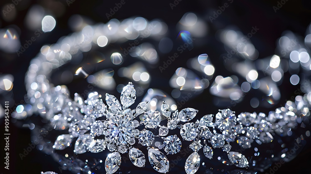 Sparkling Diamond Necklace Sparkling Diamond Necklace