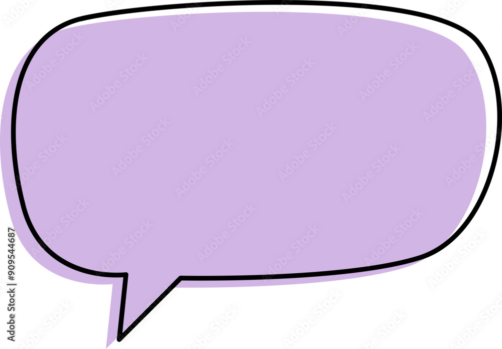 Bubble Chat Shape Bubble Chat Shape