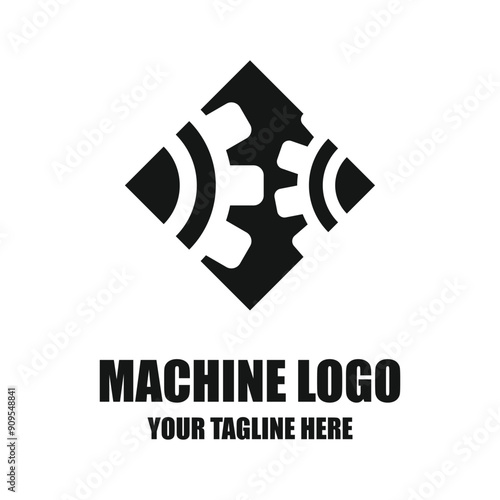 Mechanical engineering logo design