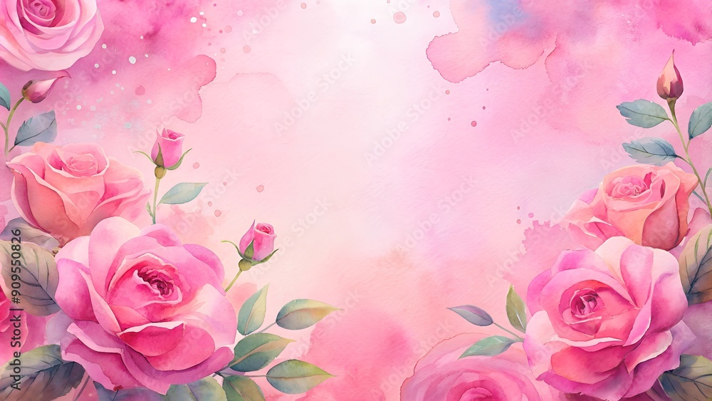 pink roses on a white background pink roses on a white background