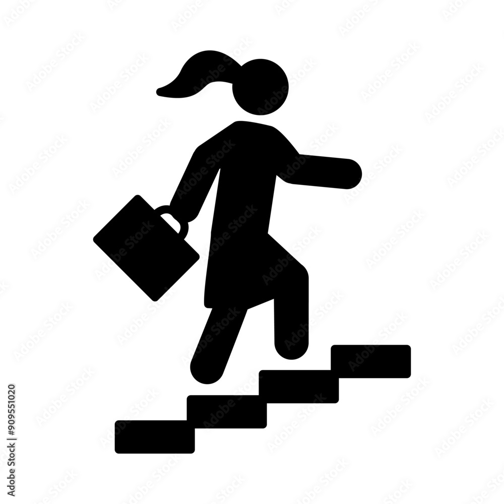 Career icon template Career icon template