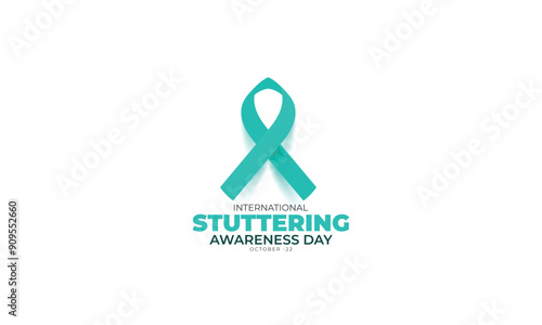 International Stuttering Awareness Day. background, banner, card, poster, template. Vector illustration. photo