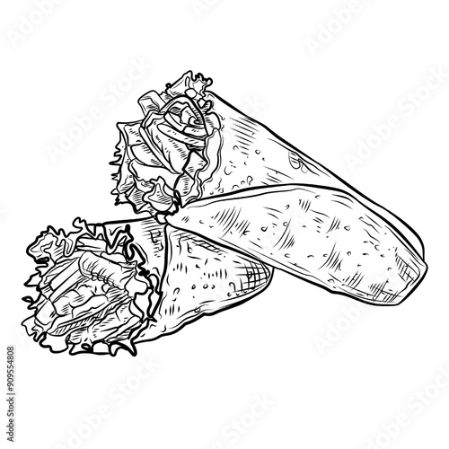 Juicy Cheeseburger Vector Illustration