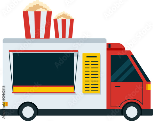 Food Truck Illustration