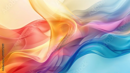 A colorful abstract background symbolizing unity and diversity