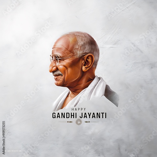 Gandhi Jayanti, Vector illustration Art. Gandhi Jayanti Banner, Gandhi Jayanti Poster, Social Media Poster.
