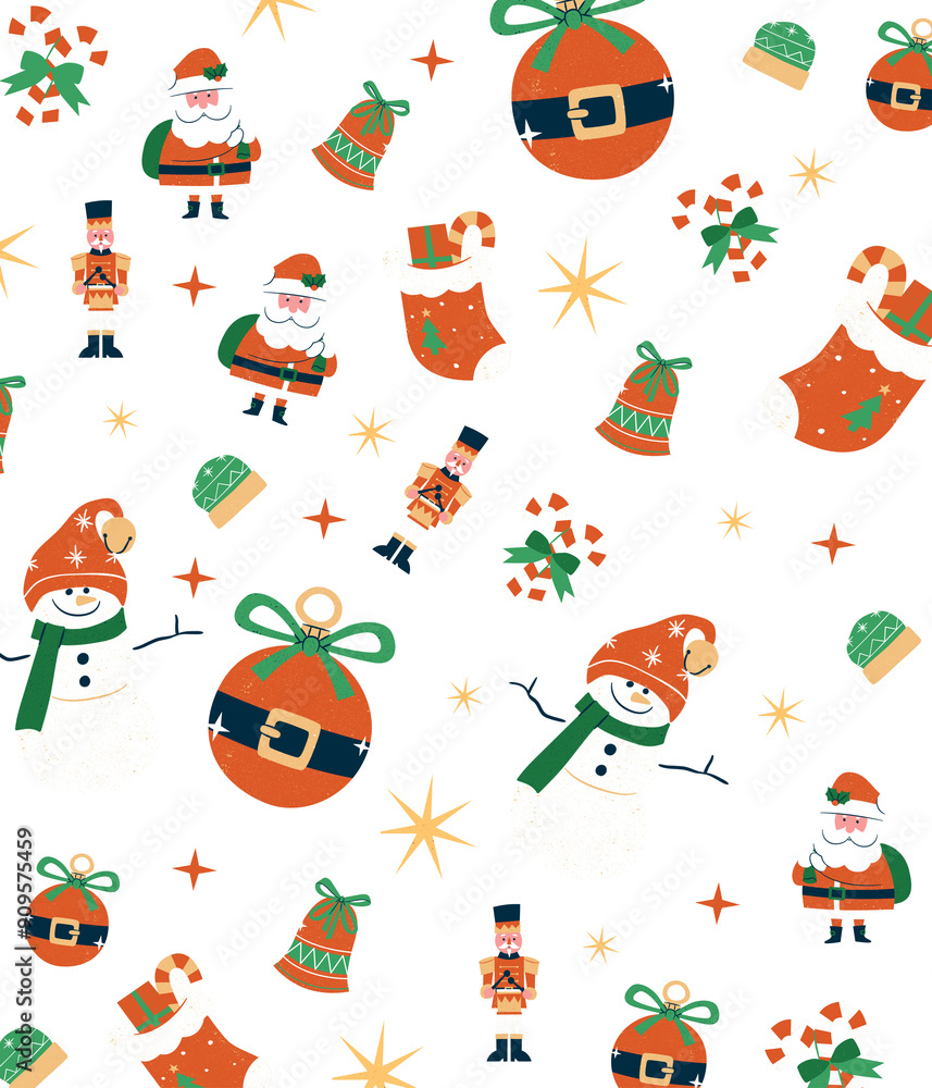 seamless pattern christmas seamless pattern christmas