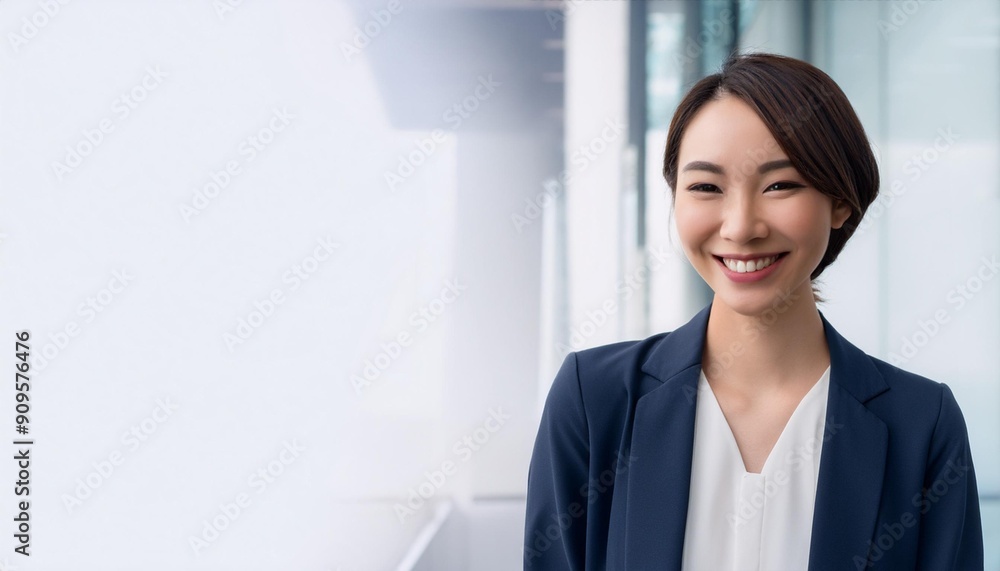 portrait of a professional businesswoman, A professional Asian businesswoman standing and smiling confidently. She exudes a friendly and approachable demeanor, dressed in formal business attire portrait of a professional businesswoman, A professional Asian businesswoman standing and smiling confidently. She exudes a friendly and approachable demeanor, dressed in formal business attire