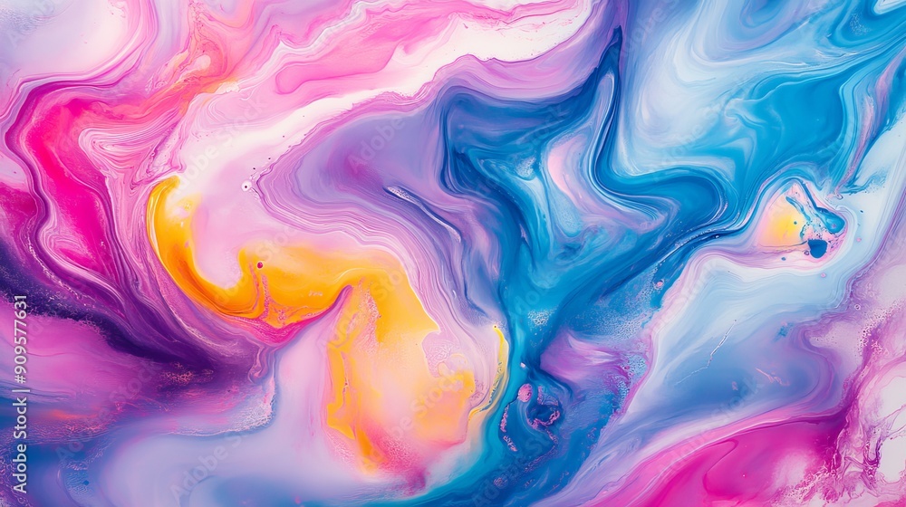 Swirling, vibrant colors create a mesmerizing marble background. This abstract art captures the fluidity of ink marbling, offering a blend of hues and a touch of whimsy. Swirling, vibrant colors create a mesmerizing marble background. This abstract art captures the fluidity of ink marbling, offering a blend of hues and a touch of whimsy.