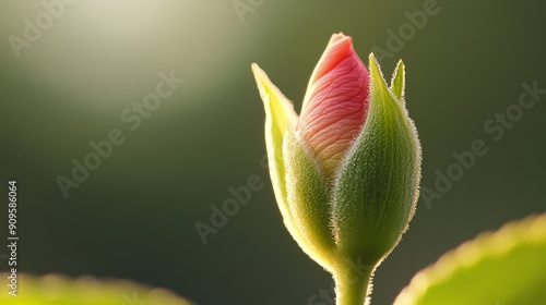 Bud to blossom, close-up, vibrant colors, nature's beauty, transition