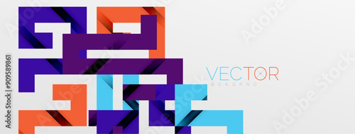 Color bend lines with shadow texture effect. Vector Illustration For Wallpaper, Banner, Background, Card, Book Illustration, landing page