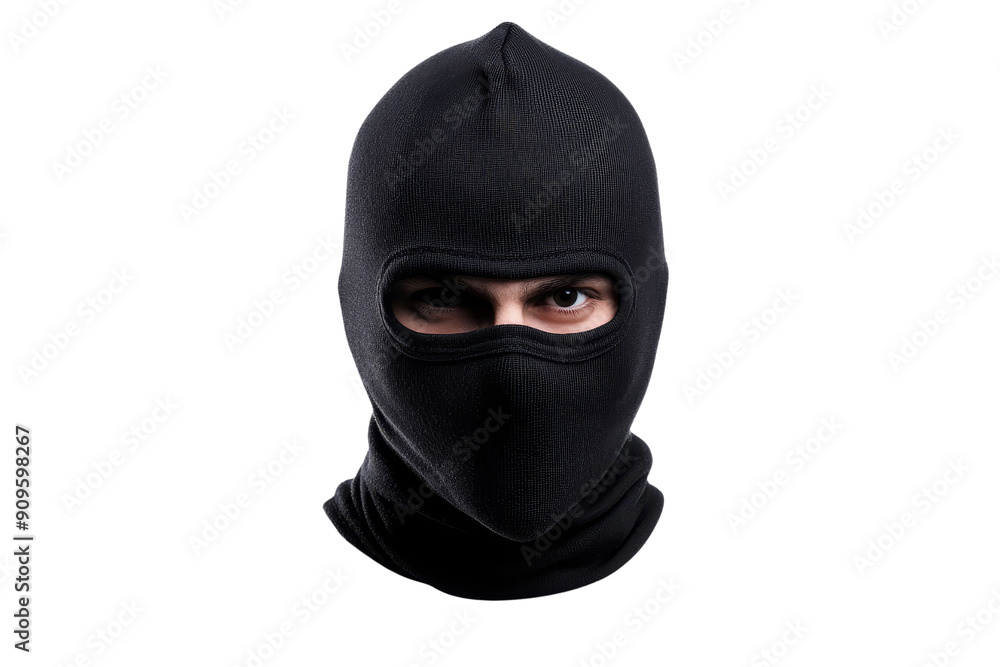 Man Wearing a Black Balaclava Man Wearing a Black Balaclava