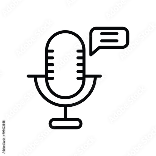 Microphone vector icon