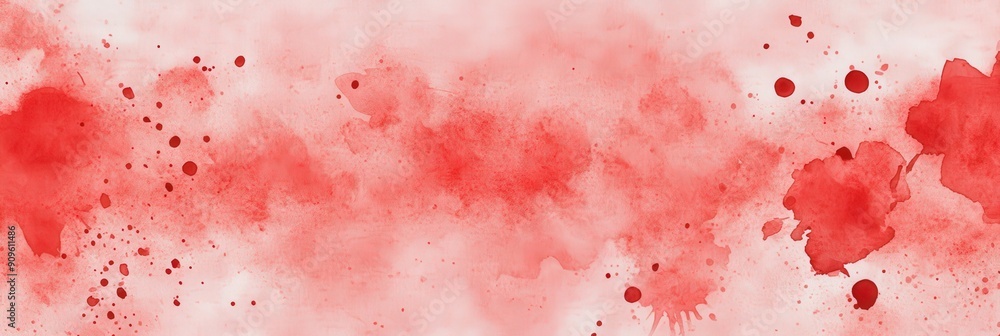 Abstract Red Watercolor Background Abstract Red Watercolor Background