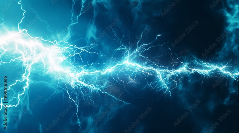 abstract background art banner featuring a bolt of electricity abstract background art banner featuring a bolt of electricity