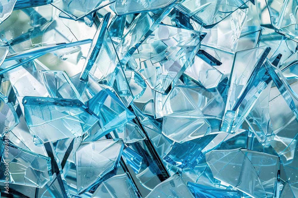 Generative ai on theme of beautiful texture broken glass for design natural abstract background Generative ai on theme of beautiful texture broken glass for design natural abstract background