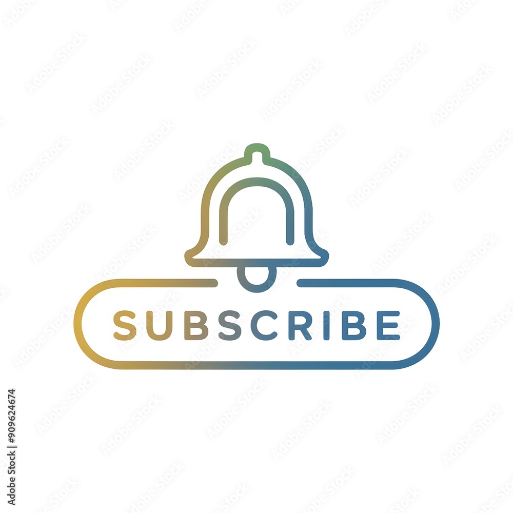 Subscribe Button Bell Icon Subscribe Button Bell Icon