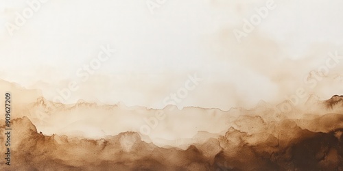 Abstract Watercolor Landscape photo