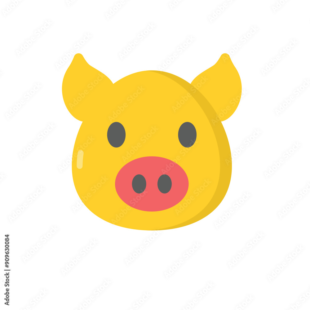 Pig vetor icon Pig vetor icon