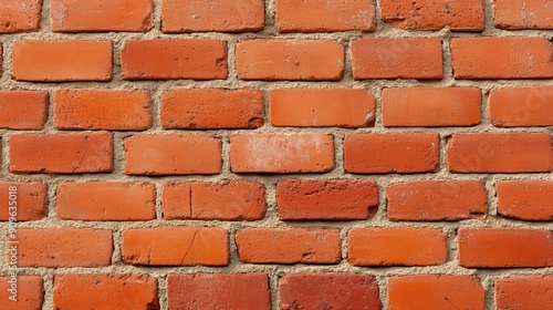 Red Brick Wall Texture.