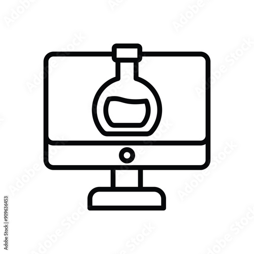 Chemistry vector icon